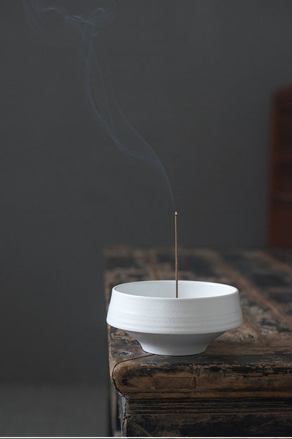 Handmade Japanese Ceramic Zen Incense Burner - The Gift Company