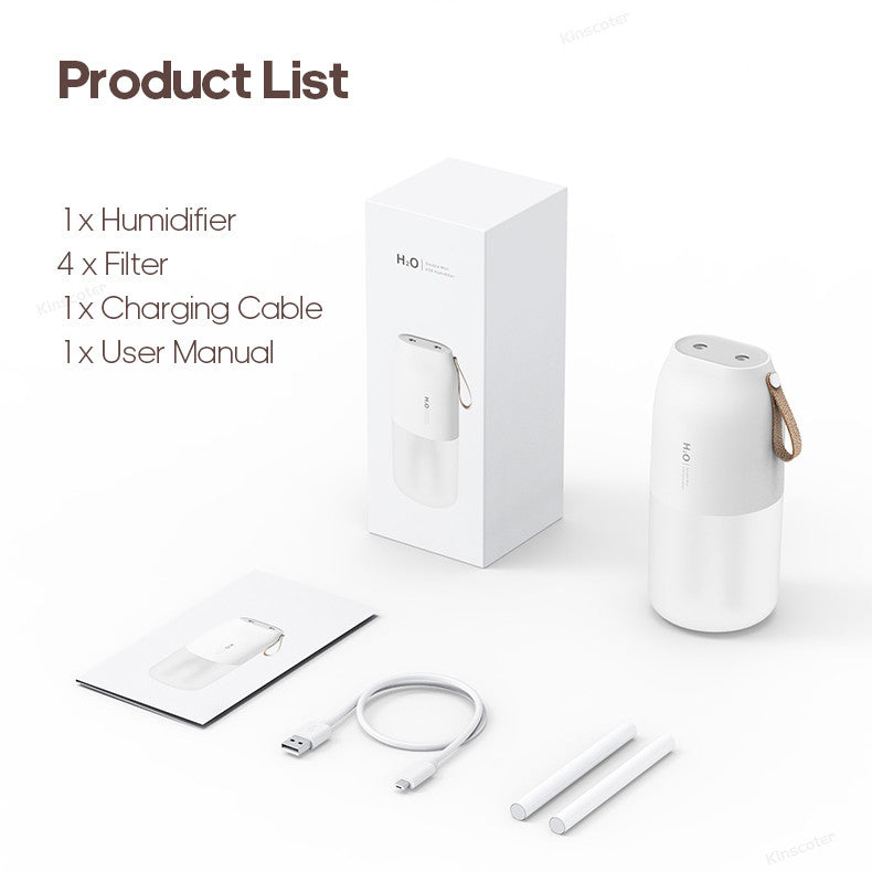 Dual Jet Air Humidifier 300ml