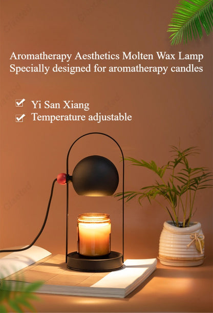 Adjustable Candle Warmer Lamp with Handle for Home Fragrance