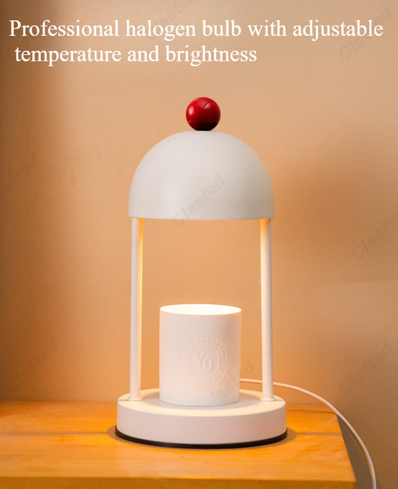 Retro Wrought Iron Candle Warmer Lamp for Home Fragrance