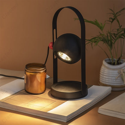 Adjustable Candle Warmer Lamp with Handle for Home Fragrance