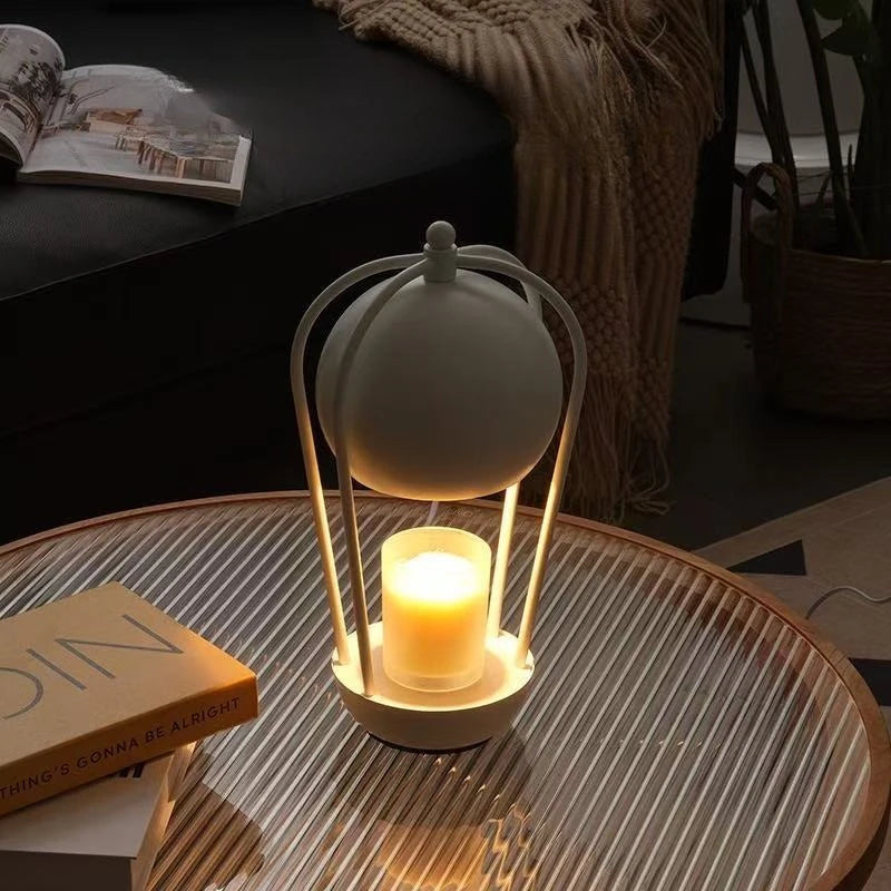 Hot Air Balloon Candle Warmer Lamp with Timer Options