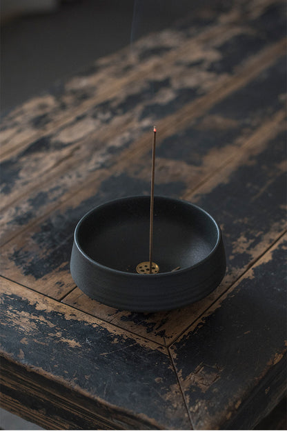 Handmade Japanese Ceramic Zen Incense Burner - The Gift Company