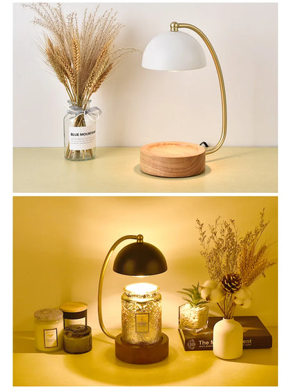 Modern Candle Warmer Lamp with Remote Control – view 6