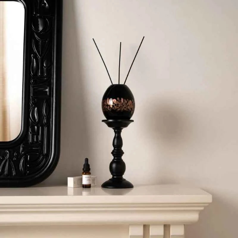 Mediterranean-Style Glass Reed Diffuser Vessel – view 4