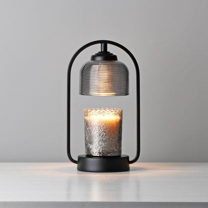 Vintage Candle Warmer Lamp with Adjustable Brightness
