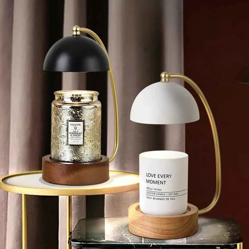 Modern Candle Warmer Lamp with Remote Control – view 3