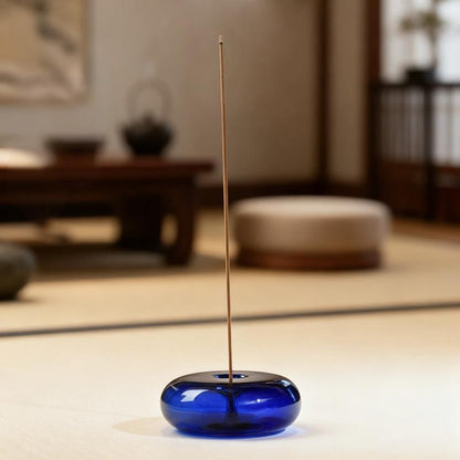 Minimalist Glass Incense Holder for Sticks - The Gift Company