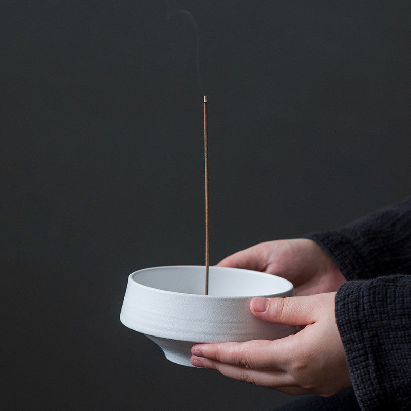Handmade Japanese Ceramic Zen Incense Burner - The Gift Company
