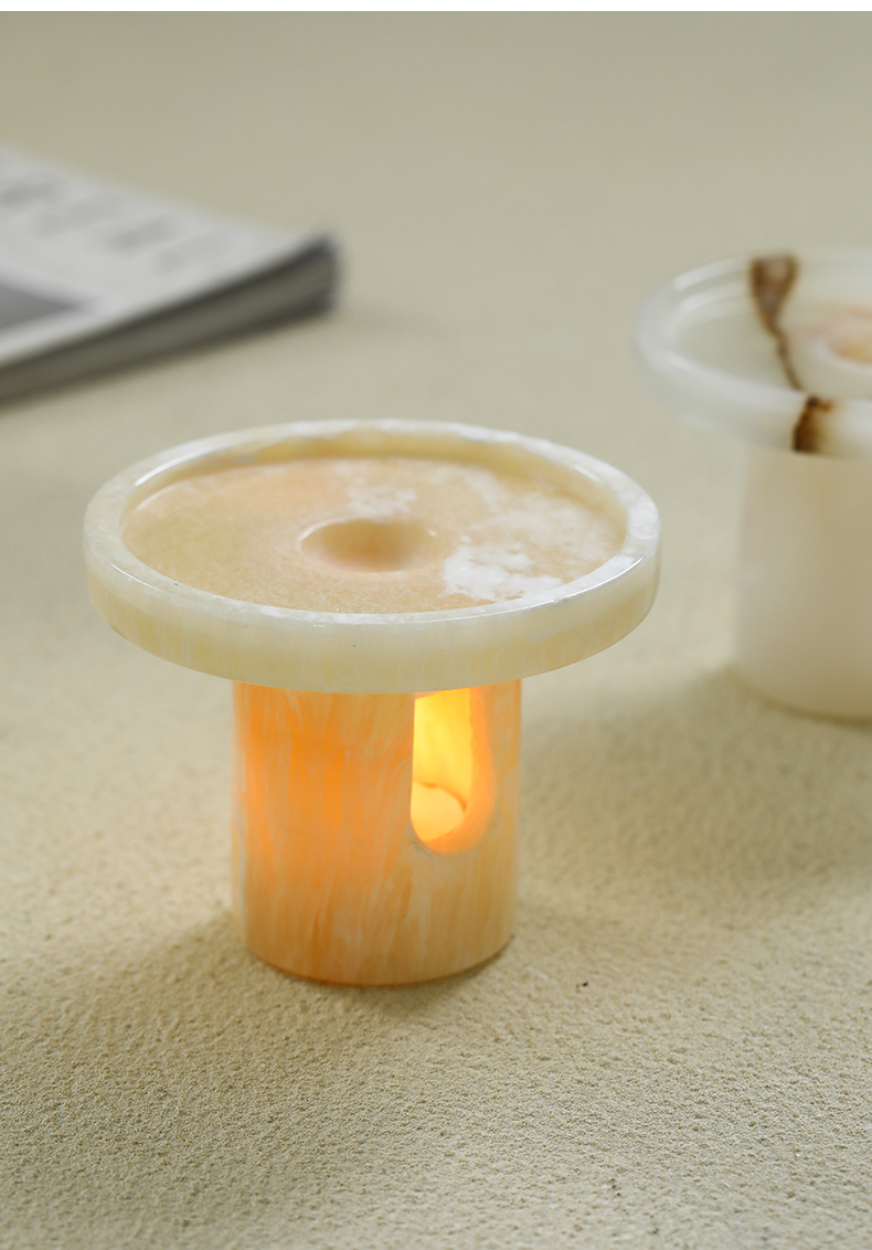 Marble Essential Oil Burner & Wax Warmer for Home Décor