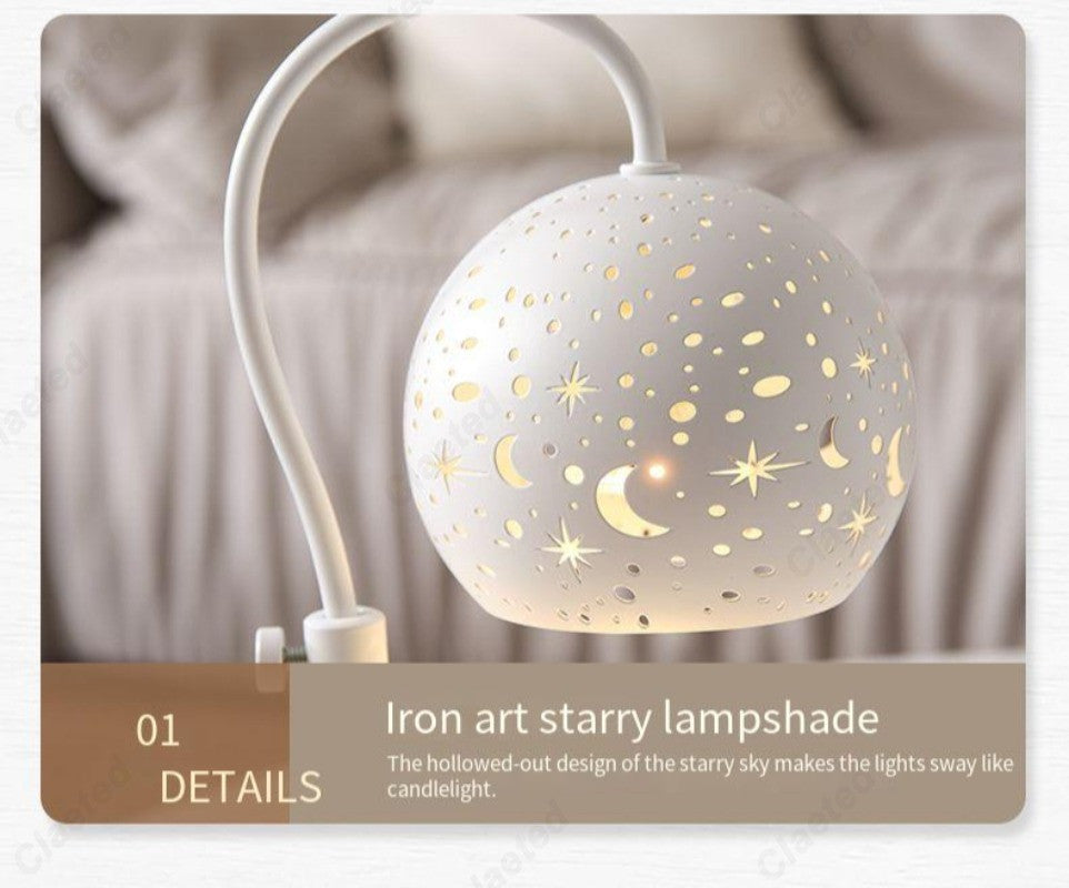 Starry Candle Warmer Lamp with Timer & Adjustable Brightness