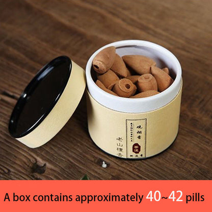 Natural Backflow Incense Cones Travel Tin