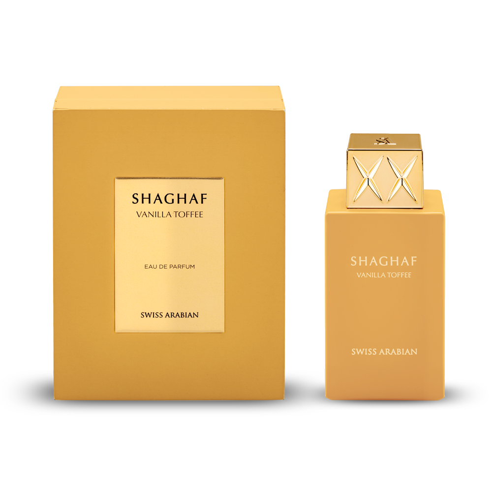 Swiss Arabian Shaghaf Vanilla Toffee Eau de Parfum Gourmand Amber 75mL image 3