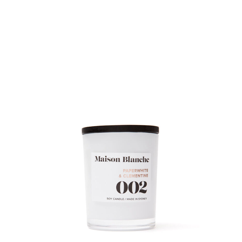 Maison Blanche 002 Paperwhite & Clementine Petite Candle 60g