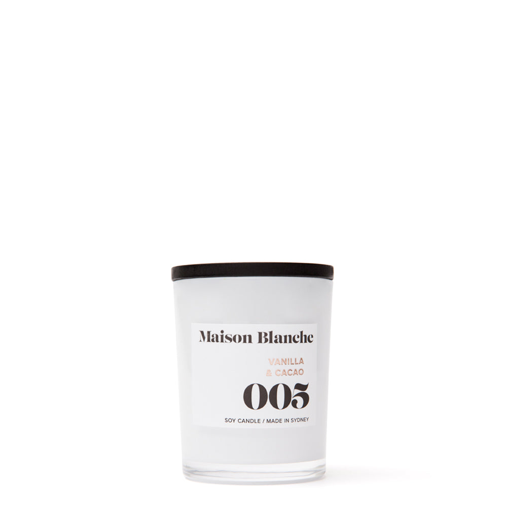Maison Blanche 005 Vanilla & Cacao Petite Candle 60g