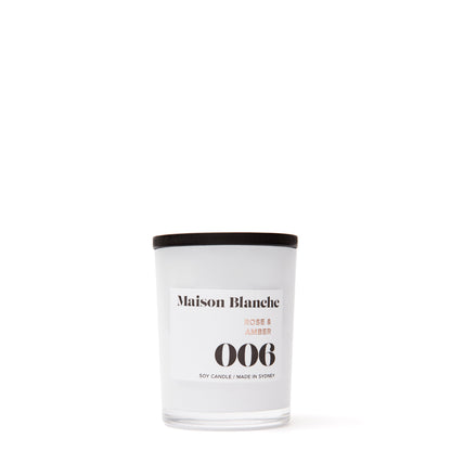 Maison Blanche 006 Rose & Amber Petite Candle 60g