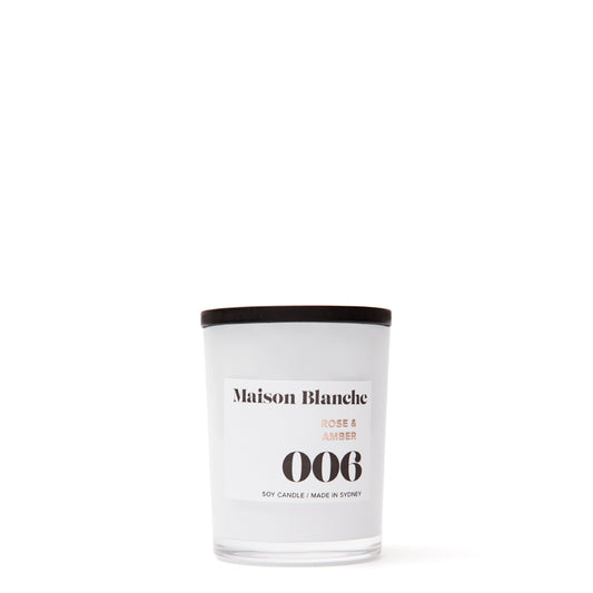 Maison Blanche 006 Rose & Amber Petite Candle 60g