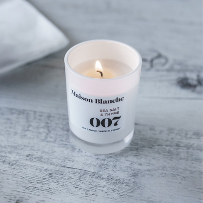 Maison Blanche 007 Sea Salt & Thyme Petite Candle 60g – official Maison Blanche product image 5