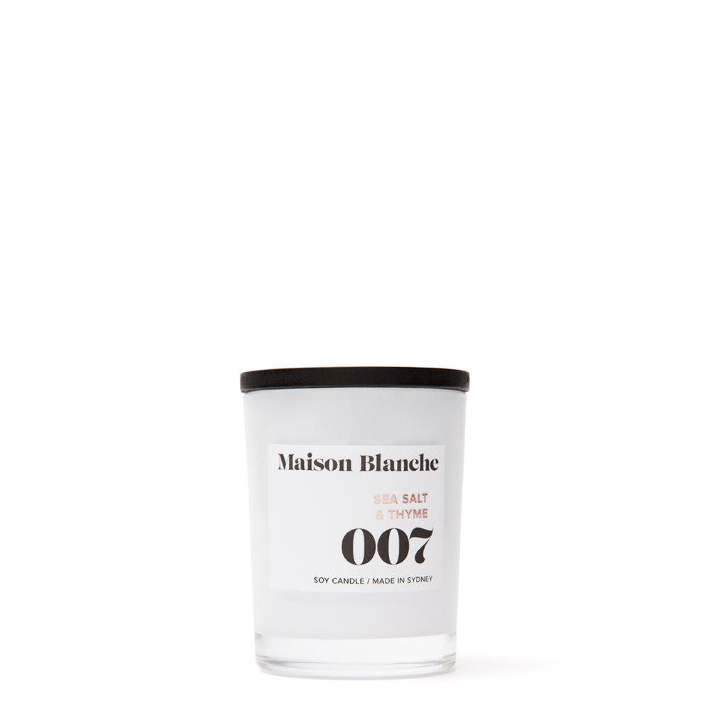 Maison Blanche 007 Sea Salt & Thyme Petite Candle 60g