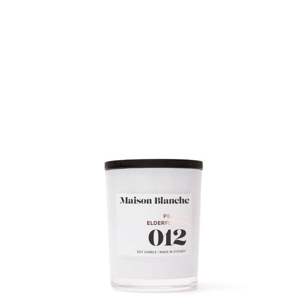 Maison Blanche 012 Peach & Elderflower Petite Candle 60g