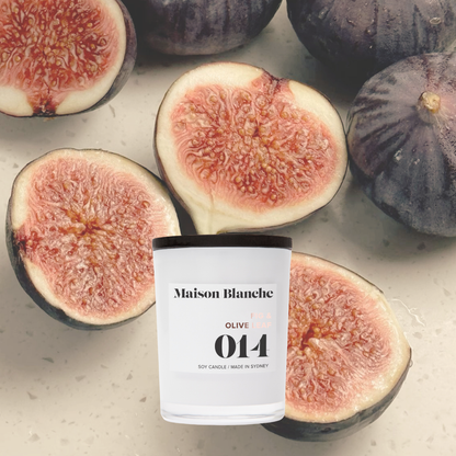 Maison Blanche 014 Fig & Olive Leaf Petite Candle 60g – official Maison Blanche product image 3