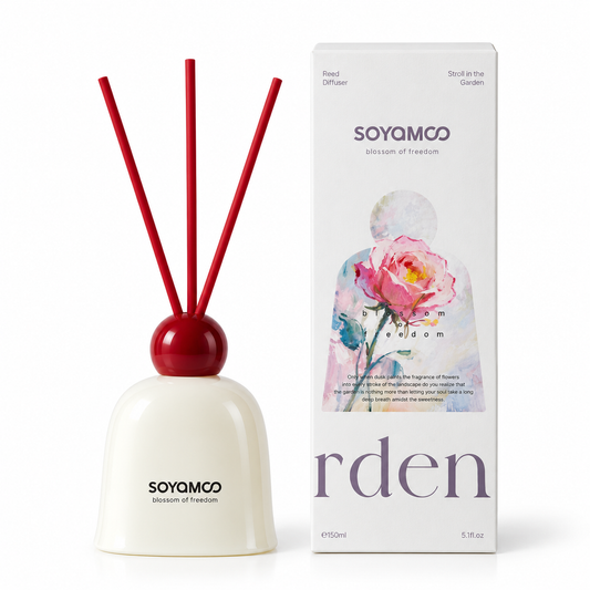 SOYAMOO Ebony Rose Wanderland Reed Diffuser 150mL