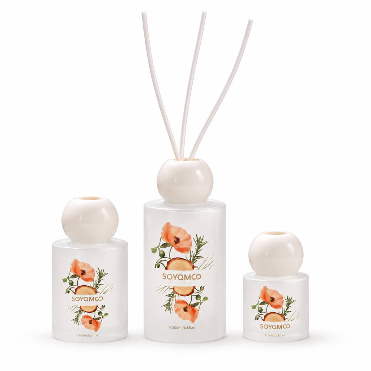 SOYAMOO Osmanthus Wilderness Reed Diffuser 200mL
