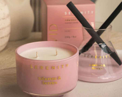 Serenity Tuberose & Berries Reed Diffuser 200mL