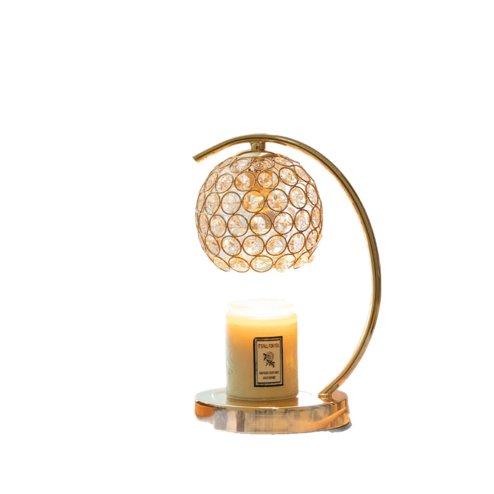 Crystal Candle Warmer Lamp with Dimmer – view 5