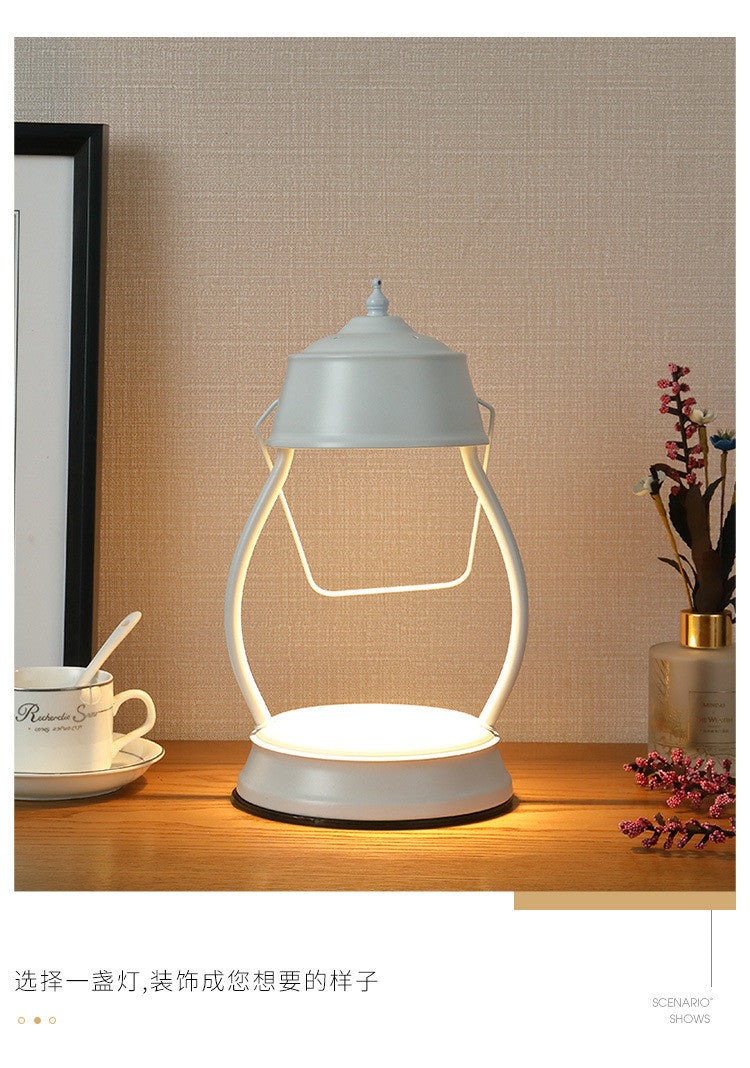 Vintage Candle Warmer Lamp – Antique Style Flameless Fragrance Light
