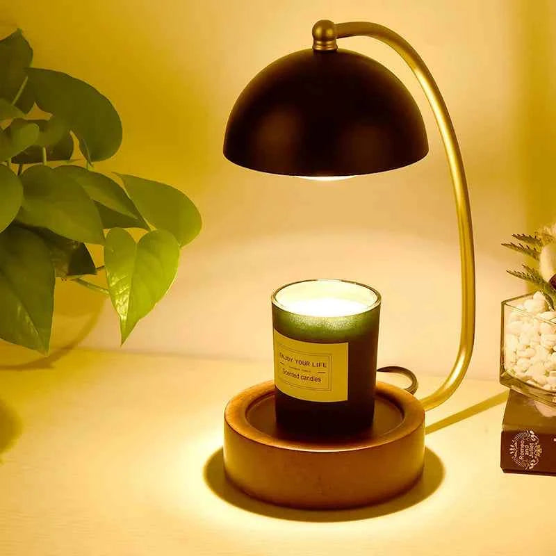 Modern Candle Warmer Lamp with Remote Control – view 2