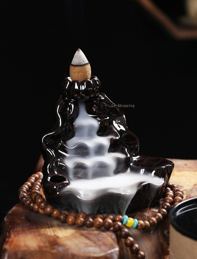 Sandalwood & Agarwood Backflow Incense Cones