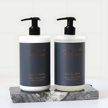 MOSS ST Sage & Cedar Hand & Body Cream 450mL