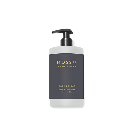 MOSS ST Sage & Cedar Hand & Body Wash 450mL