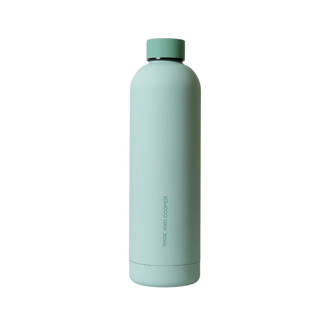 Sage & Cooper Allegra Water Bottle Sage Fern 1L