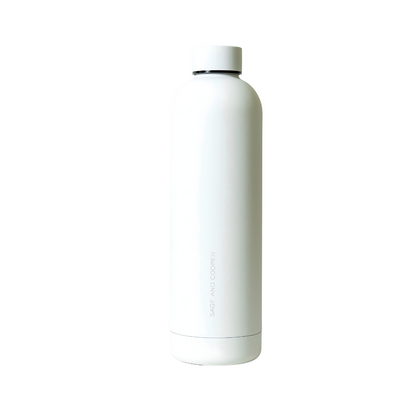 Sage & Cooper Allegra Water Bottle Snow 1L