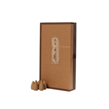 Sandalwood & Agarwood Backflow Incense Cones