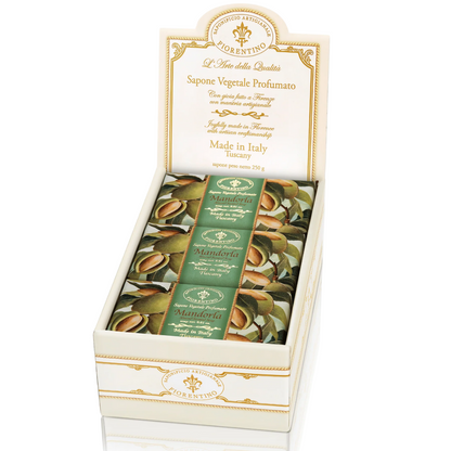 Saponificio Artigianale Fiorentino Almond Bar Soap 6 x 250g