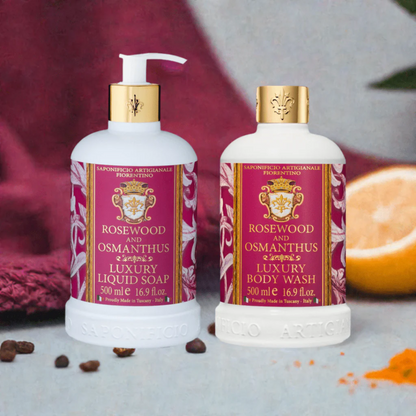 Saponificio Artigianale Fiorentino Hand Wash Rosewood & Osmanthus 500mL