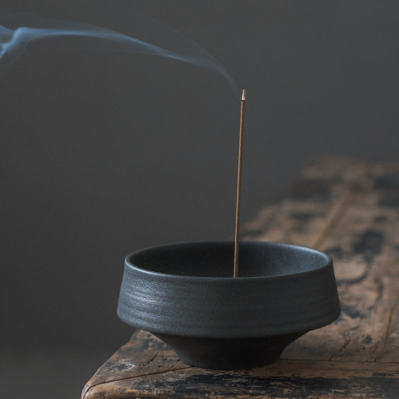 Handmade Japanese Ceramic Zen Incense Burner - The Gift Company