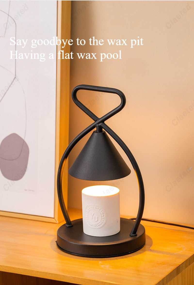 Minimalist Wrought Iron Candle Warmer Lamp
