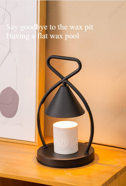 Minimalist Wrought Iron Candle Warmer Lamp