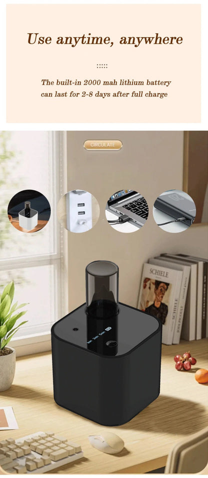 Portable Waterless Essential Oil Diffuser with 3 Mist Modes