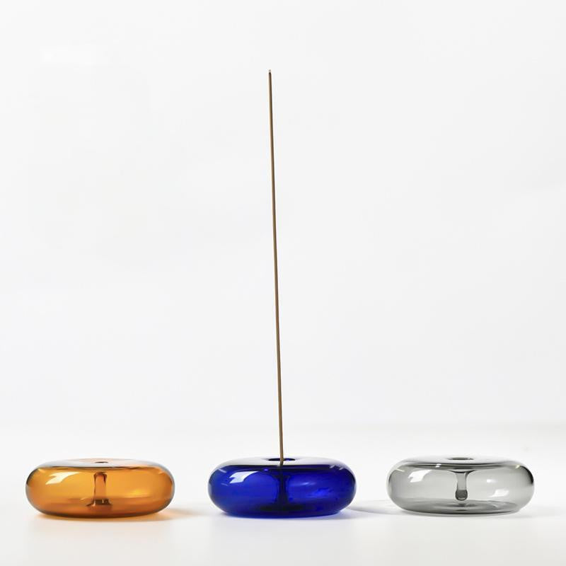 Minimalist Glass Incense Holder for Sticks - The Gift Company