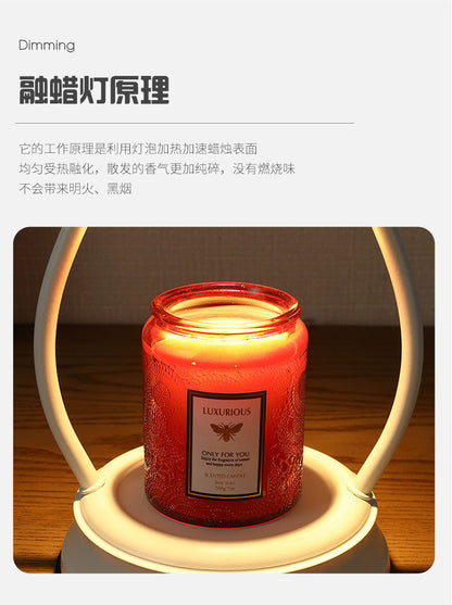 Vintage Candle Warmer Lamp – Antique Style Flameless Fragrance Light