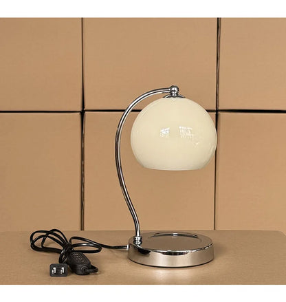 Candle Warmer Lamp with Glass Shade, Dimmer & Timer Options