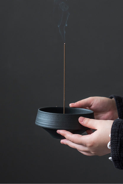 Handmade Japanese Ceramic Zen Incense Burner - The Gift Company