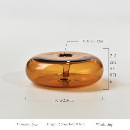 Minimalist Glass Incense Holder for Sticks - The Gift Company