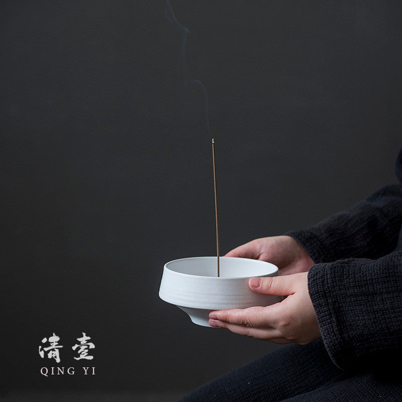 Handmade Japanese Ceramic Zen Incense Burner - The Gift Company