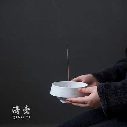 Handmade Japanese Ceramic Zen Incense Burner - The Gift Company